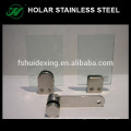 Stainless steel glass clamps for stairs handrail